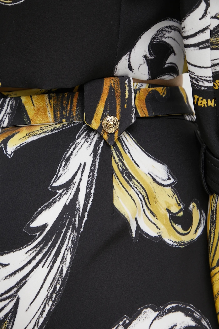 Панталон Versace Jeans Couture 78HAA111.NS636 черен