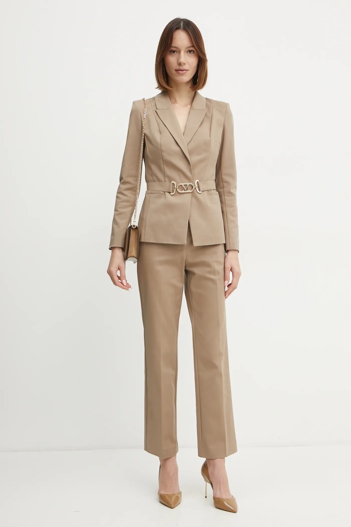 Kalhoty Marciano by Guess SHAYLA 5RGB09.9544Z béžová SS25