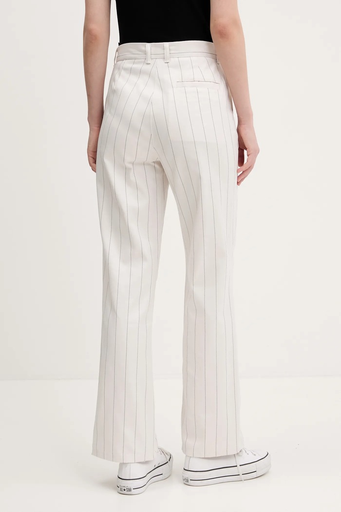 Ρούχα Παντελόνι adidas Originals PINSTRIPE PANTS JJ3483 μπεζ