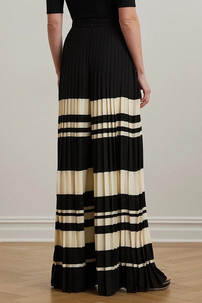 Nohavice Lauren Ralph Lauren 200970173 čierna SS25