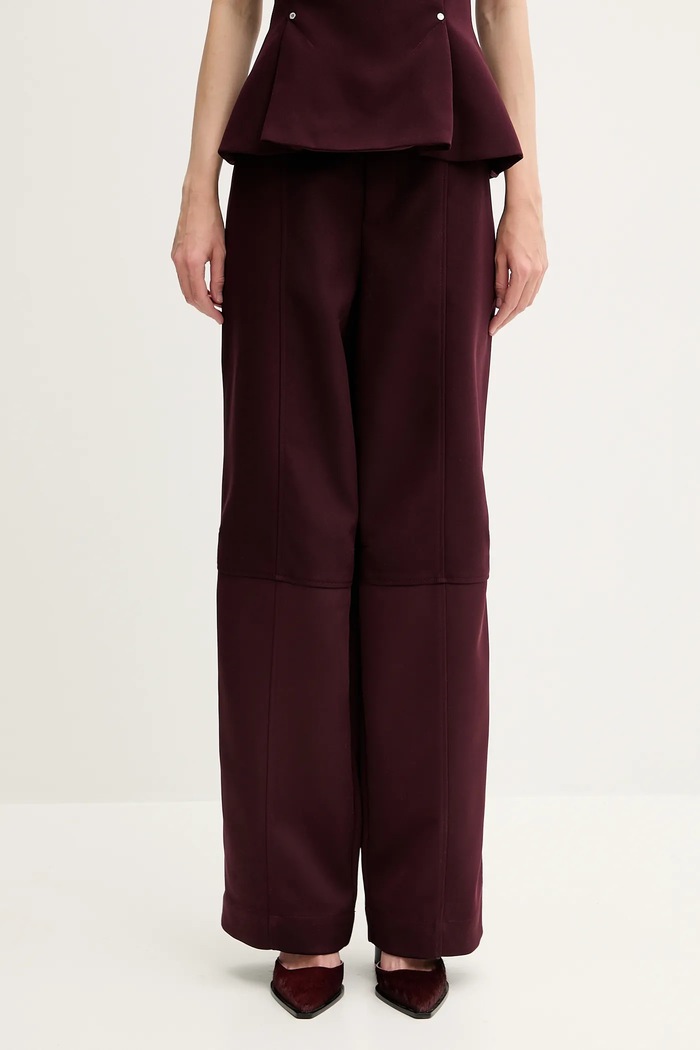 Odjeća Hlače Stine Goya SG.SS25.P077.2330 bordo