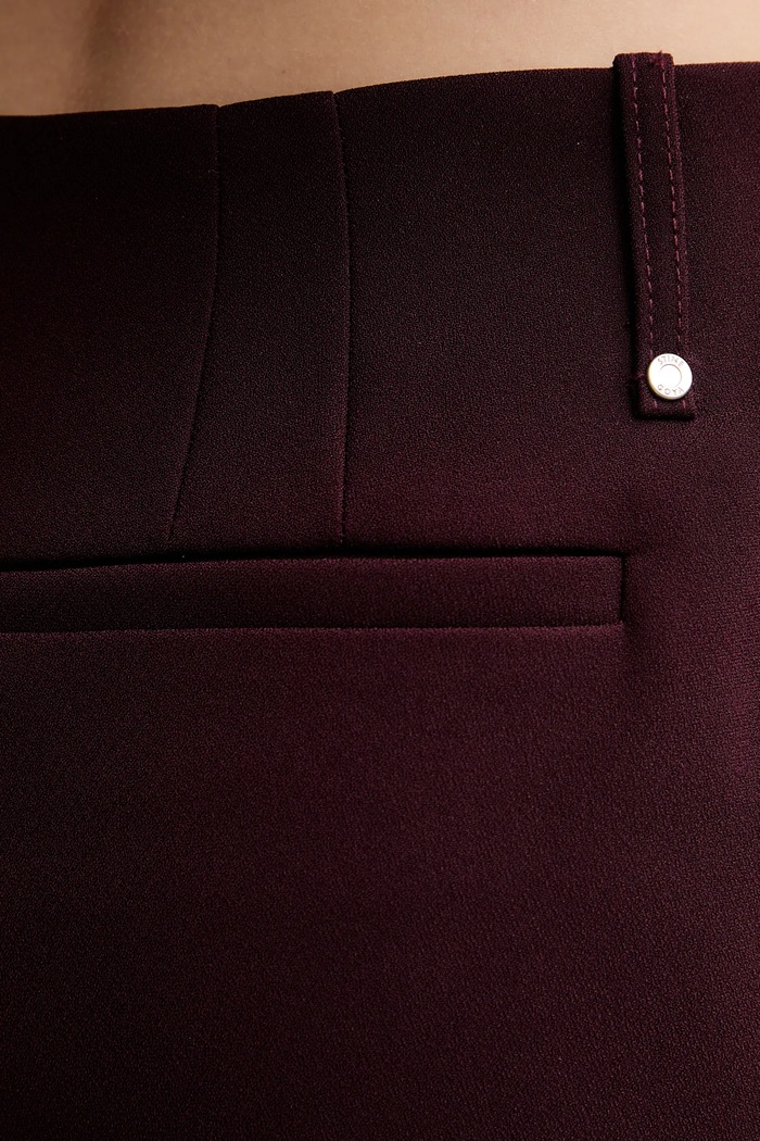 Hlače Stine Goya SG.SS25.P077.2330 bordo