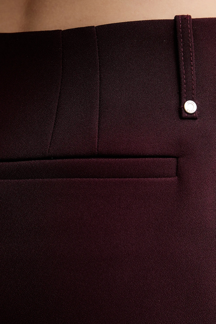 Hlače Stine Goya SG.SS25.P077.2330 bordo