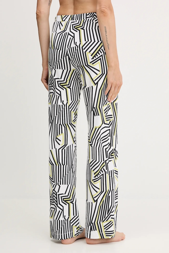 Oblečenie Plážové nohavice Max Mara Beachwear 2516781039600 biela