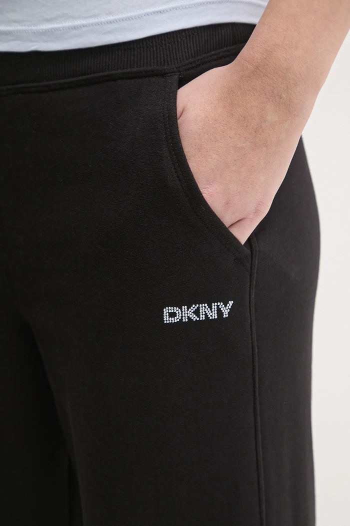Παντελόνι φόρμας Dkny μαύρο DP5P3546