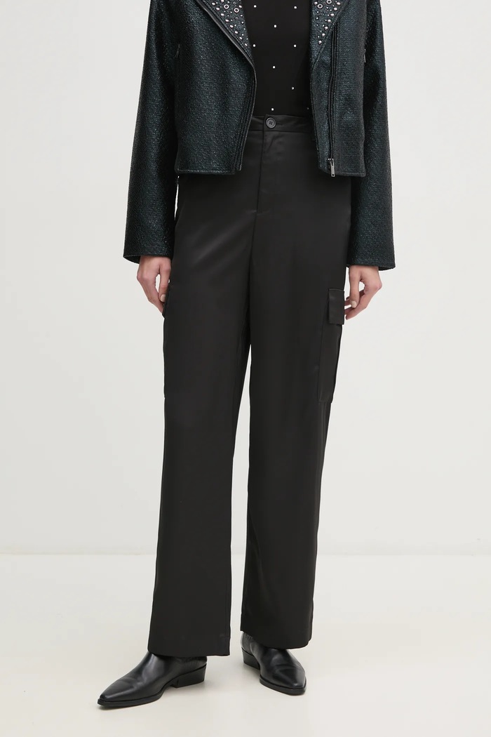 Dkny pantaloni negru DJ4P3011