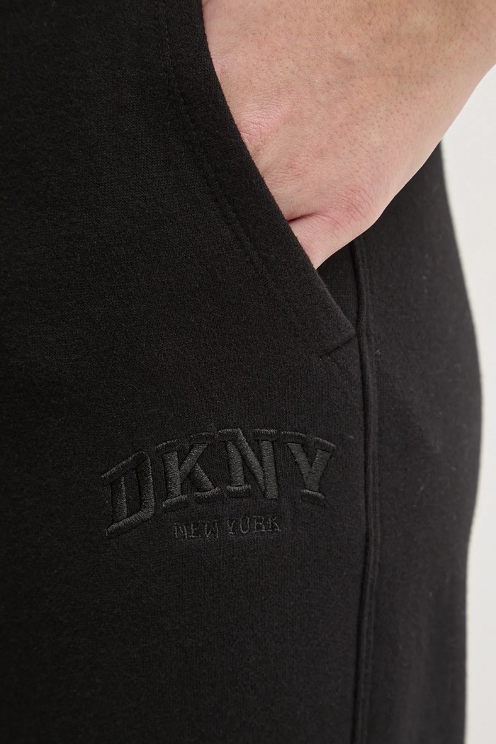 Dkny spodnie dresowe czarny DP5P3561