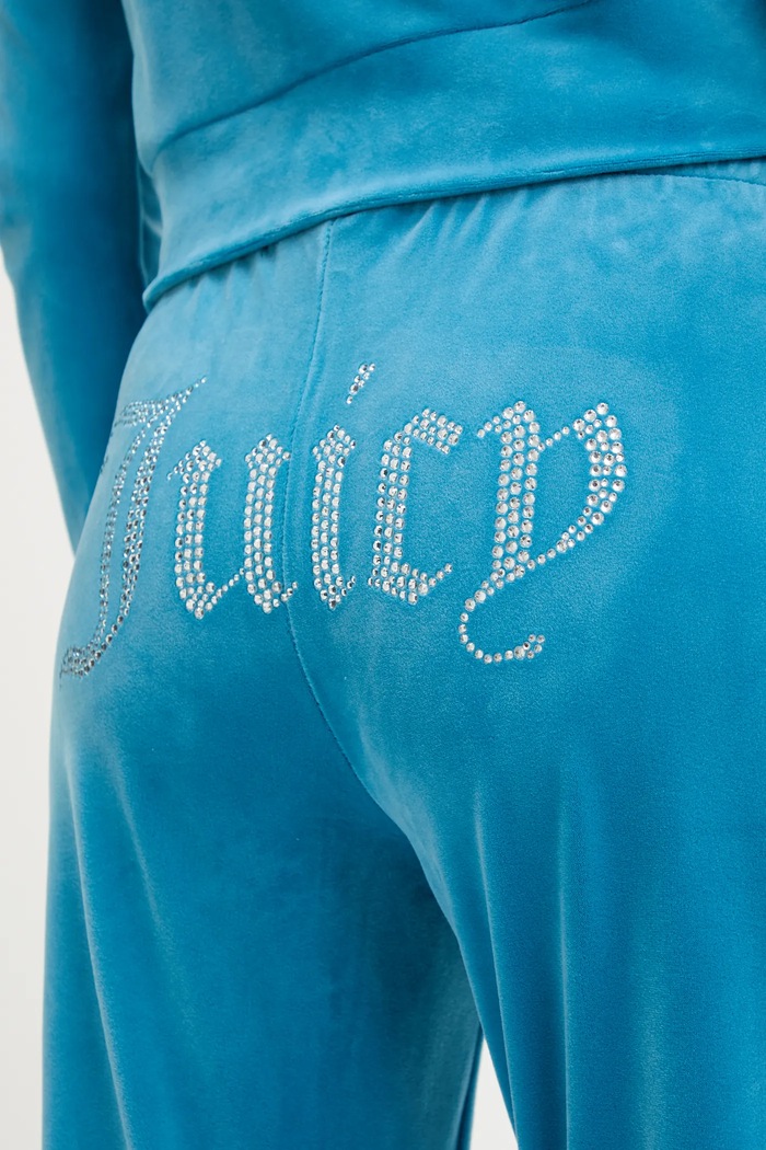 Tepláky Juicy Couture modrá JCAPW045