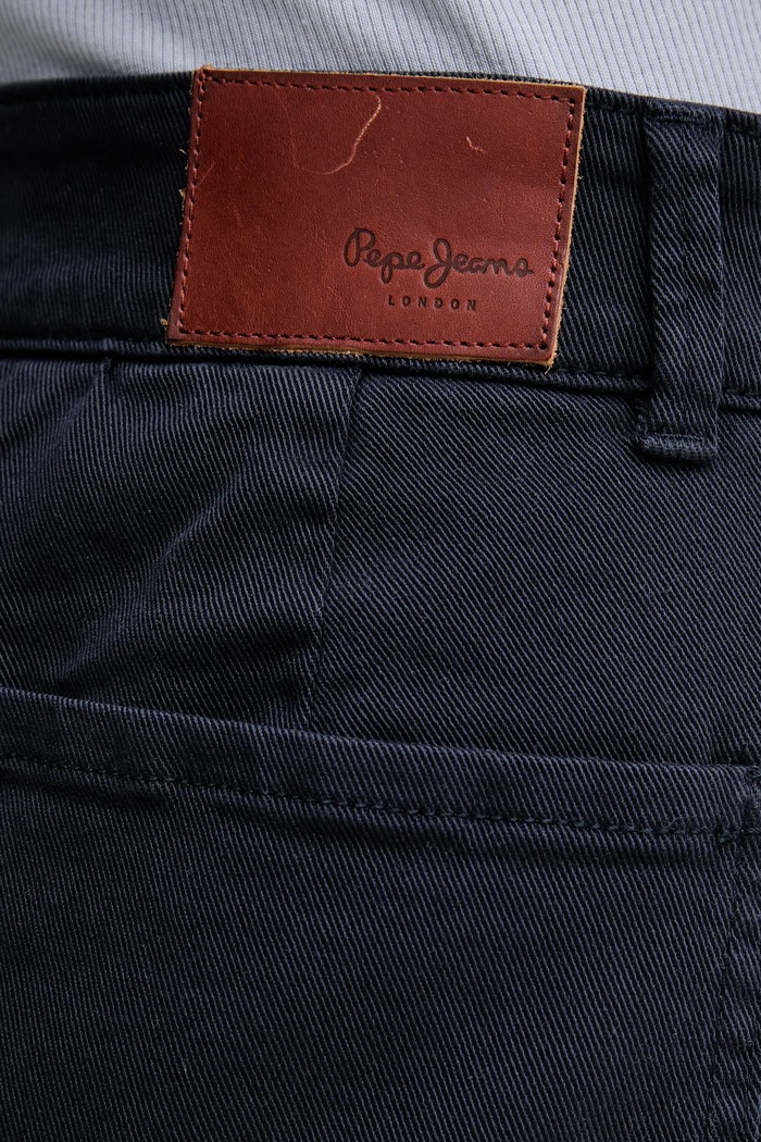 Traperice Pepe Jeans HIGH RISE WIDE CROP TANIA mornarsko plava PL211801