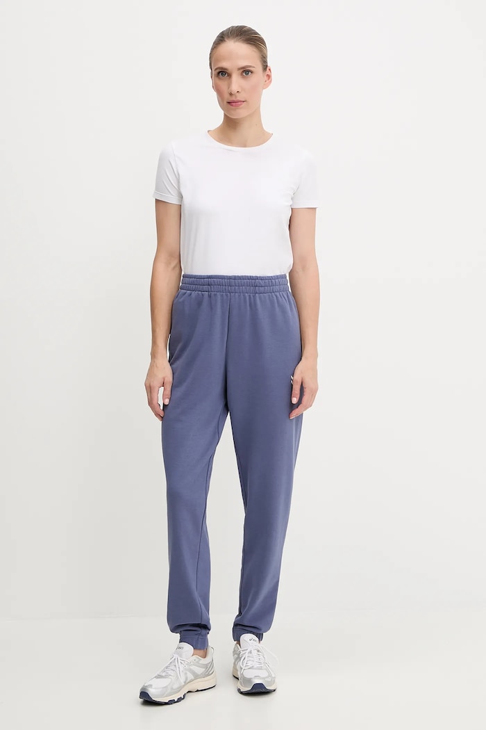 Hummel pantaloni de trening 229315 albastru SS26