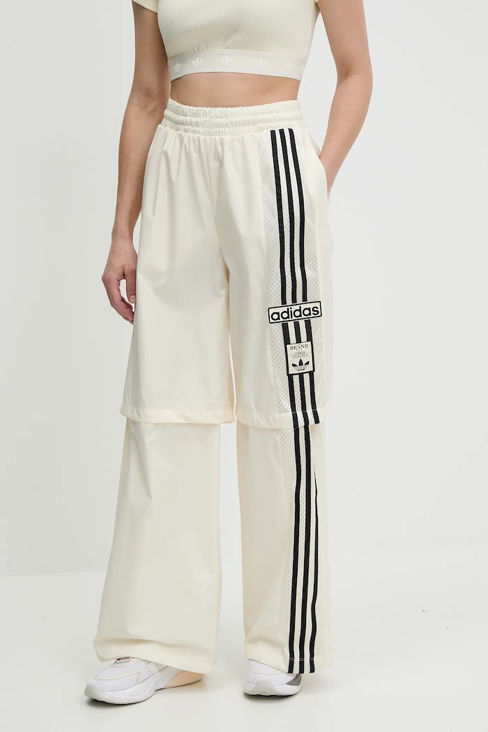 adidas Originals joggers Woven Trackpant Planet friendly beige JD0087
