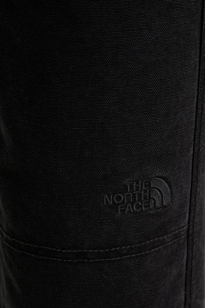 The North Face pantaloni de bumbac Cedar Canvas Work negru NF0A8B9DJK31
