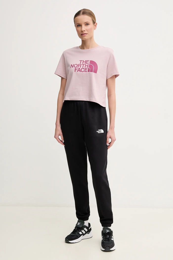 The North Face spodnie dresowe Simple Dome NF0A8C1YJK31 czarny AW25