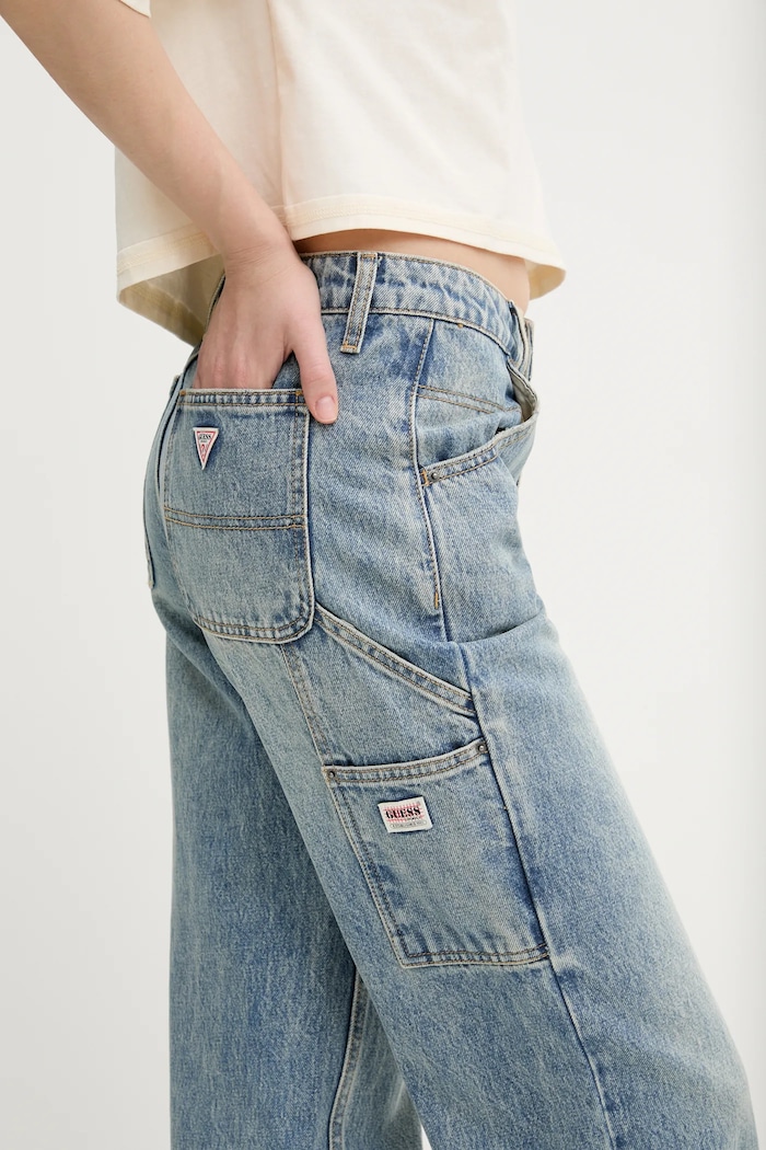 Guess Originals jeansy W4GG10.D4XY0 niebieski