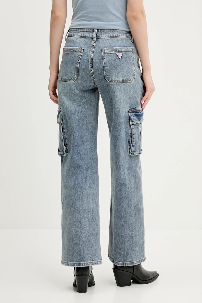 Oblečení Džíny Guess Originals W4GG19.D4ON0 modrá