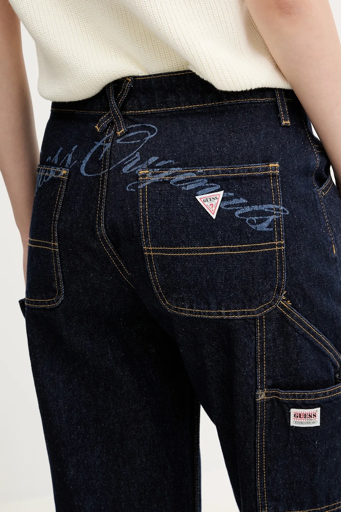 Guess Originals jeansi W5RG10.D4XY0 bleumarin