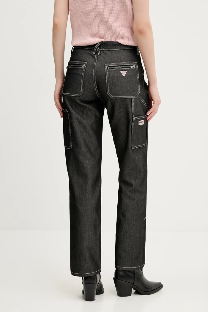 Odjeća Hlače Guess Originals W5RG10.D5L30 siva