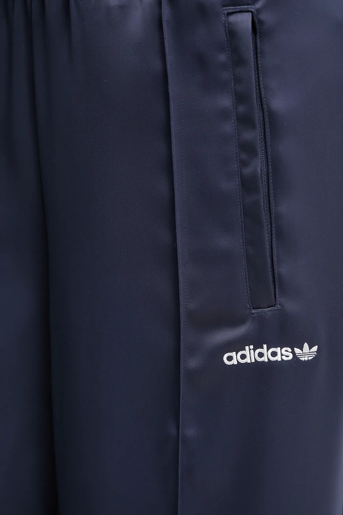 Tepláky adidas Originals Wide Trackpant námořnická modř JC7758