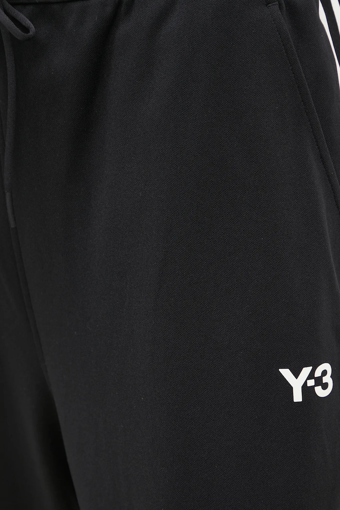Y-3 spodnie dresowe 3-Stripes Slim Track Pant czarny IW7457