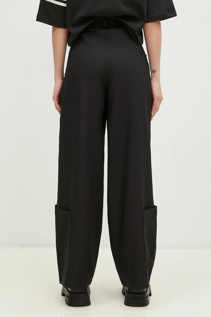 Abbigliamento Y-3 pantaloni Sport Uniform Wide Leg Pants JD1759 nero