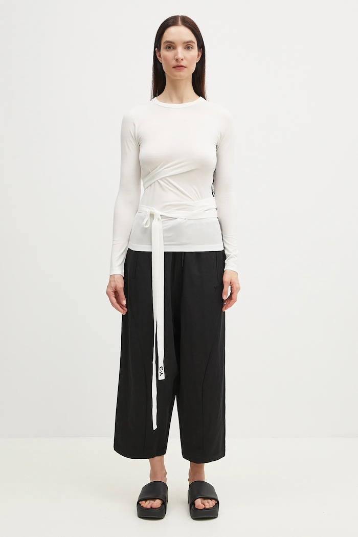 Брюки Y-3 Washed Twill Pant JD3517 чёрный
