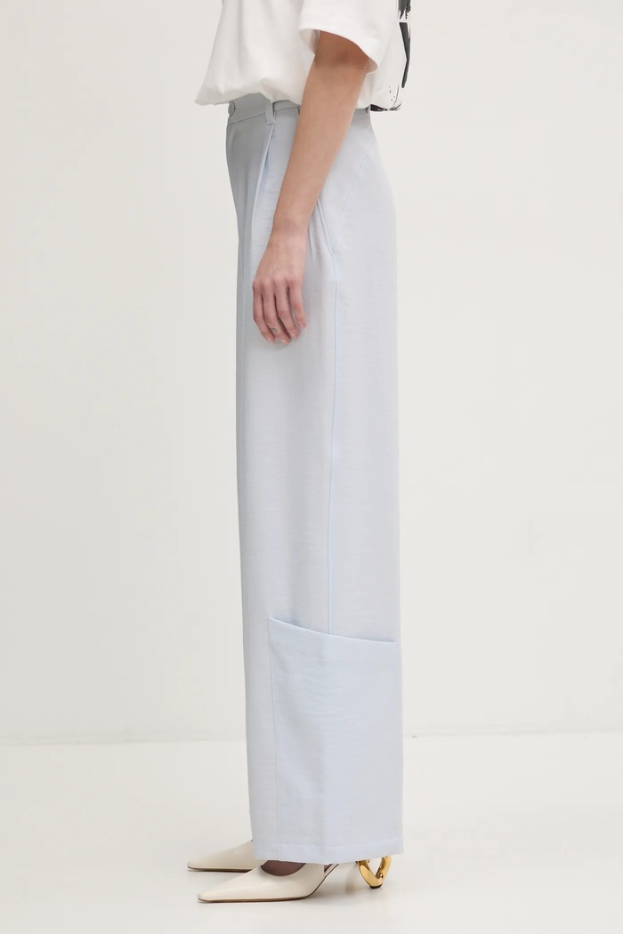 Nohavice Y-3 Sport Uniform Wide Leg Pants JM7801 sivá SS25