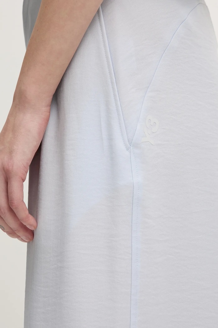 Nohavice Y-3 Sport Uniform Wide Leg Pants JM7801 sivá