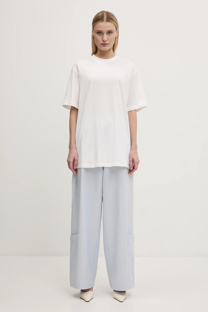 Nohavice Y-3 Sport Uniform Wide Leg Pants JM7801
