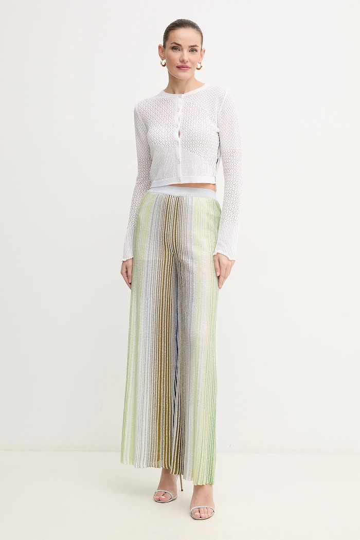 Missoni pantaloni DS25SI0B.BK042D multicolor SS25