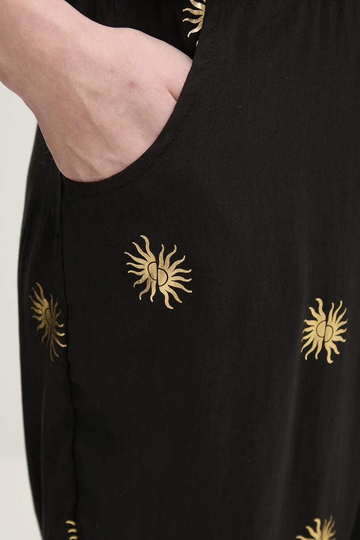 Nohavice Never Fully Dressed Gold Sun Elissa čierna NFDTR405