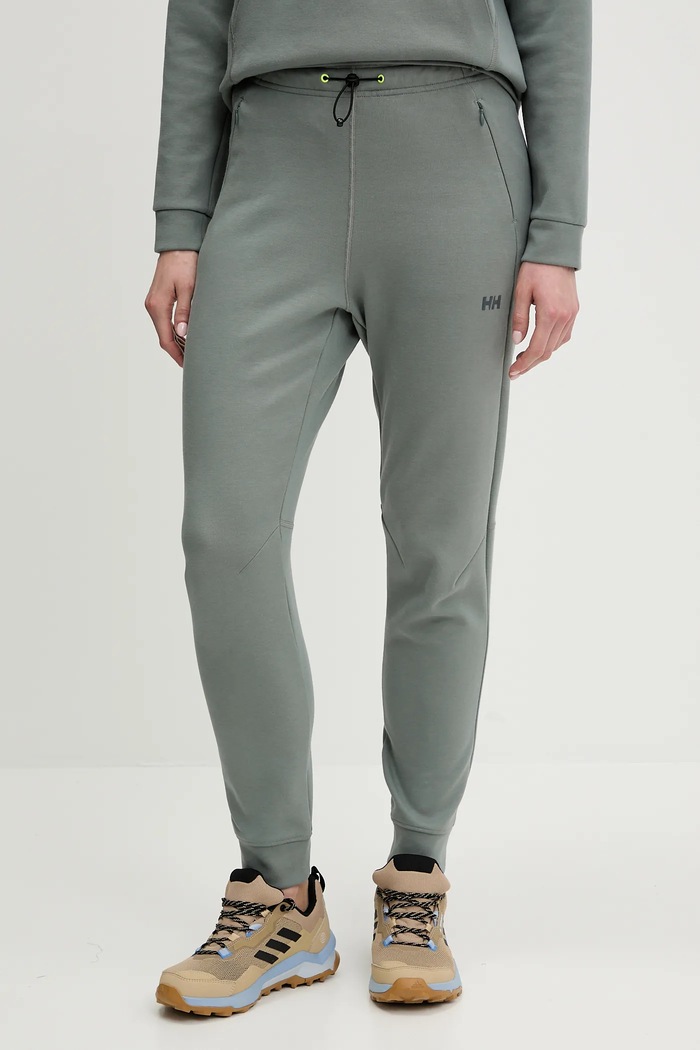 Helly Hansen Pantaloni de trening HP TECH verde 34492
