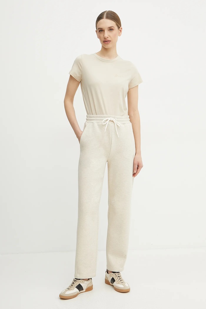 BOSS pantaloni de trening 50537486 bej SS25