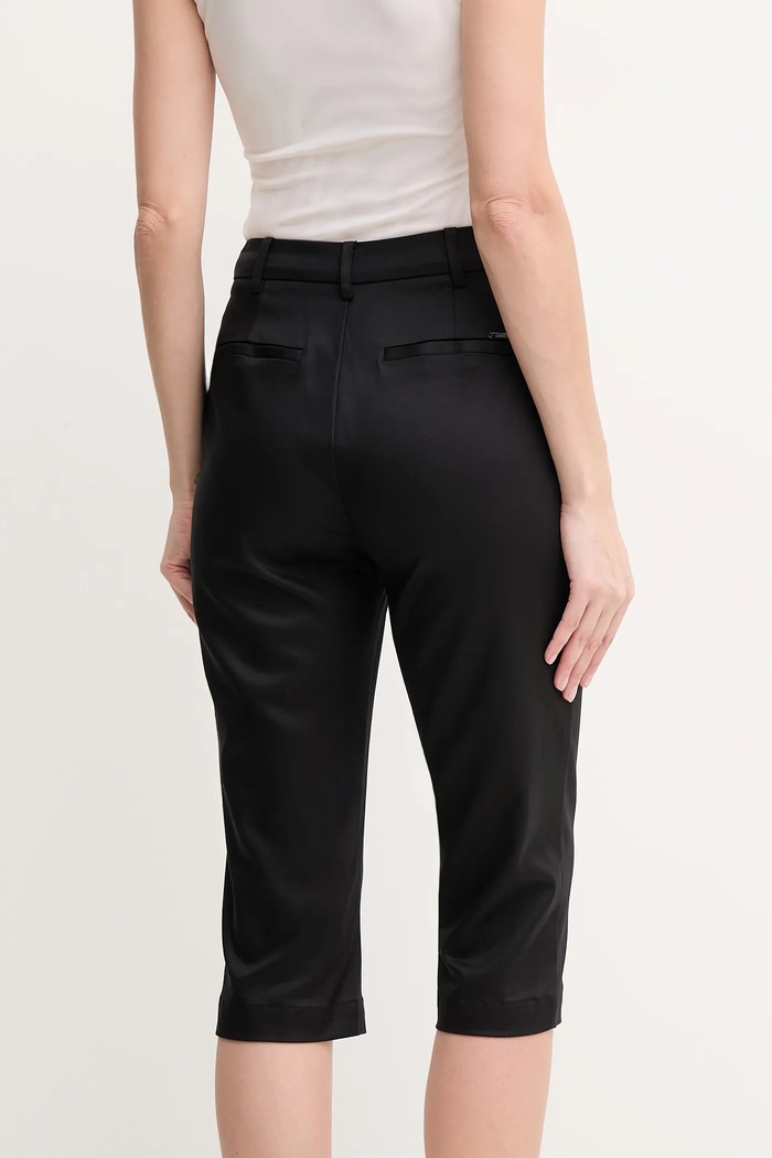 Ρούχα Παντελόνι Guess CAPRI W5GB52.WGXM2 μαύρο