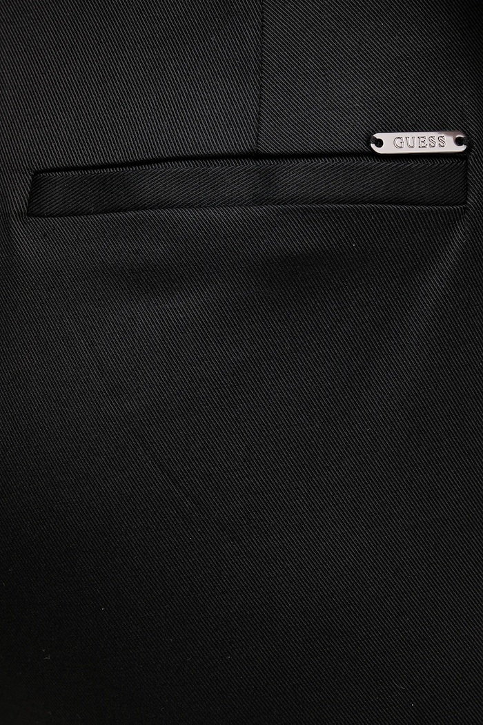 Παντελόνι Guess CAPRI μαύρο W5GB52.WGXM2