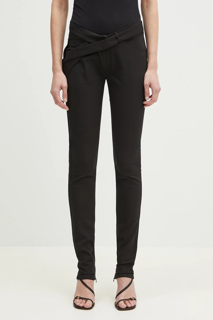 Ottolinger trousers Slim Leg Suit fabric black 123.201423.02