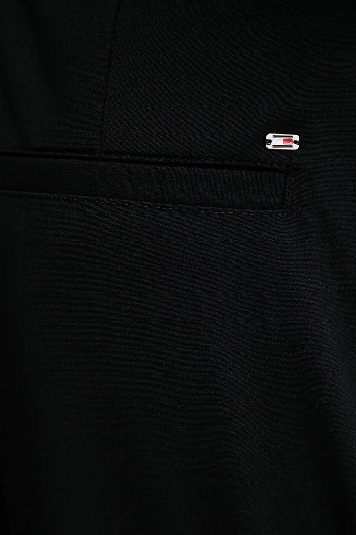 Kalhoty Tommy Hilfiger černá WW0WW44793