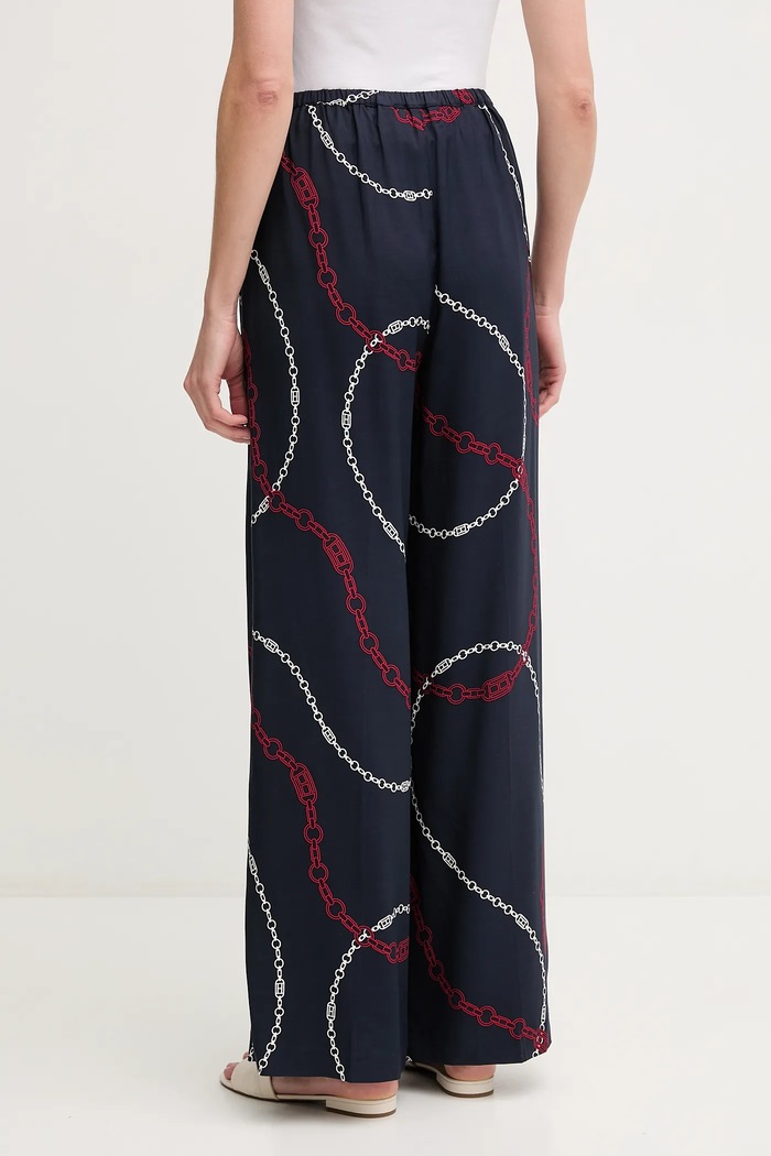 Oblečení Kalhoty Tommy Hilfiger WW0WW44542 námořnická modř