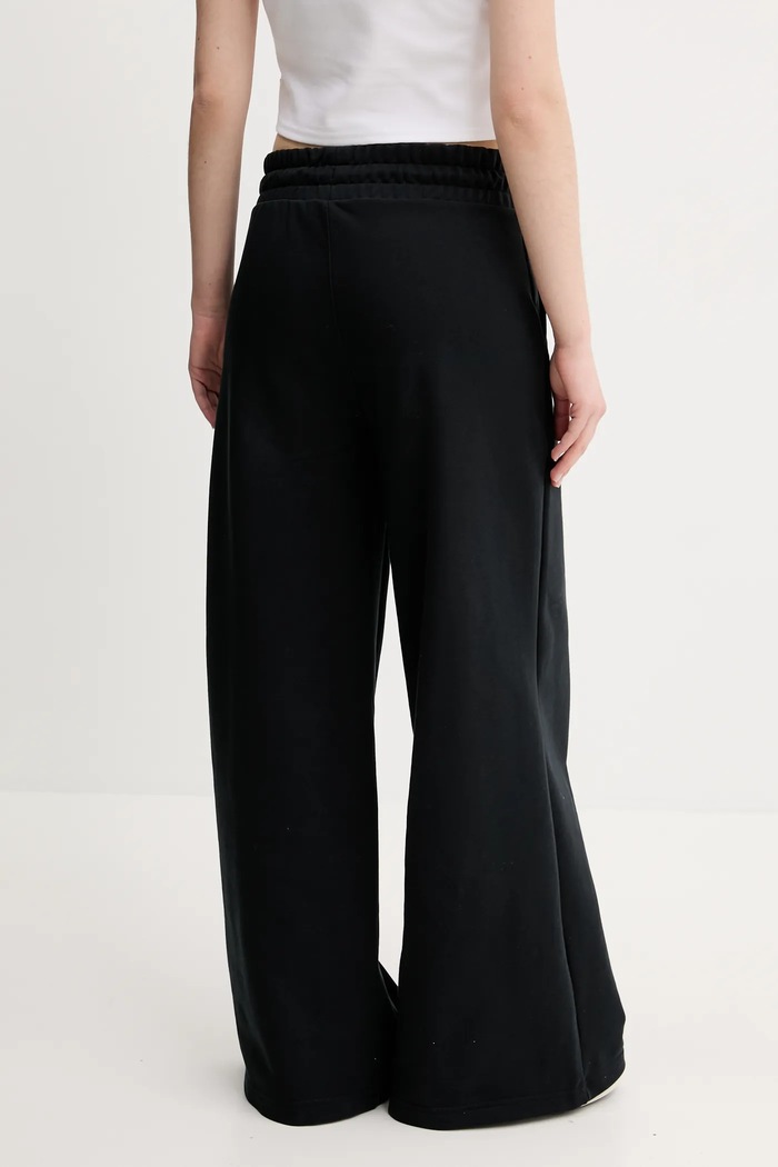 Abbigliamento Converse pantaloni tuta 10027980.A02 nero