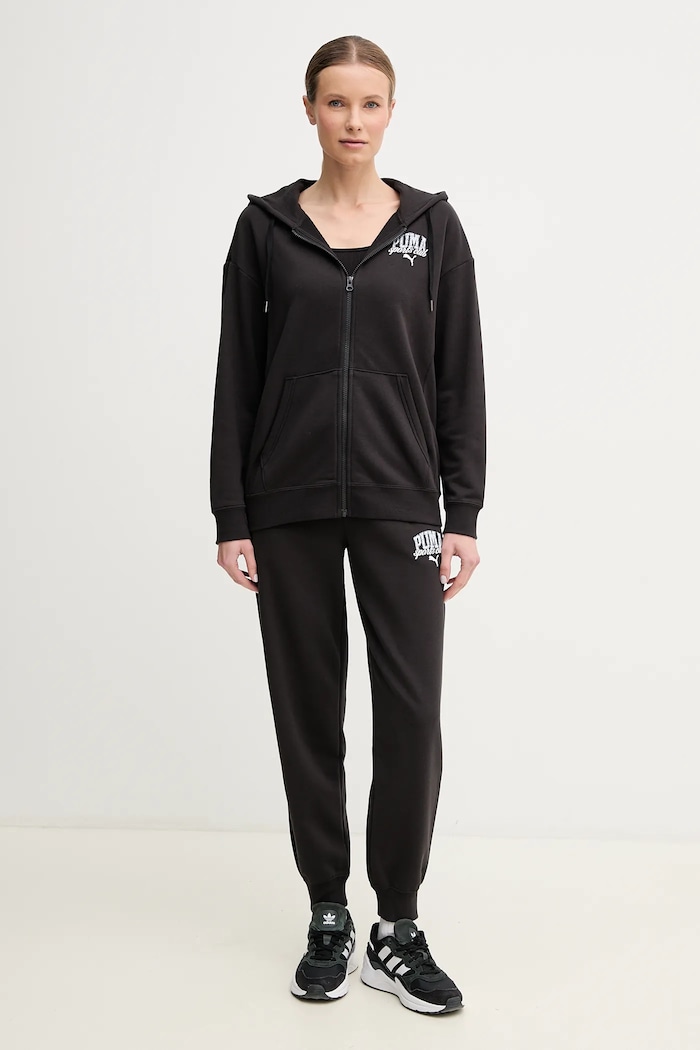 Tepláky Puma 685037. čierna SS25