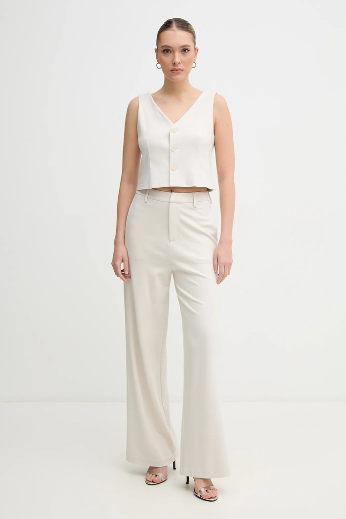 Calvin Klein Jeans Kalhoty Calvin Klein Jeans J20J225334 béžová SS25