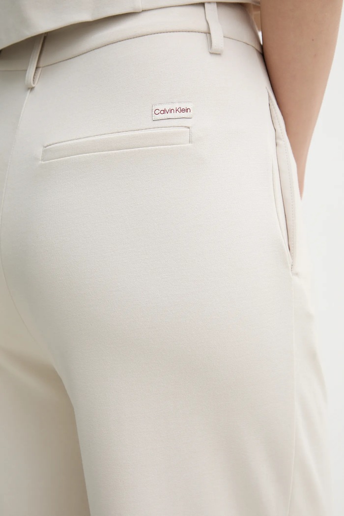 Kalhoty Calvin Klein Jeans Calvin Klein Jeans J20J225334 béžová