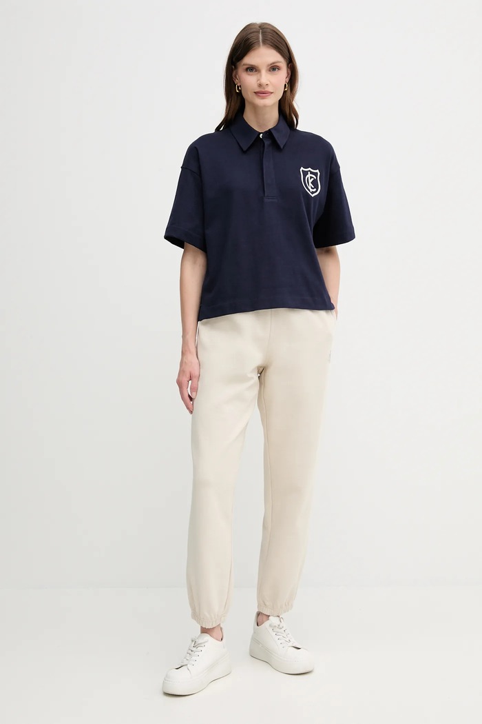 Спортен панталон Calvin Klein Jeans LV047B235G бежов SS26