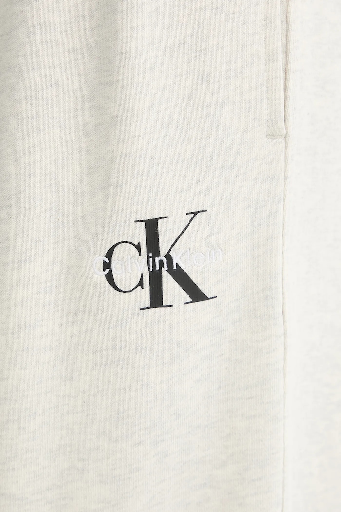 Calvin Klein Jeans donji dio trenirke za žene s pamukom bež LV047B235G