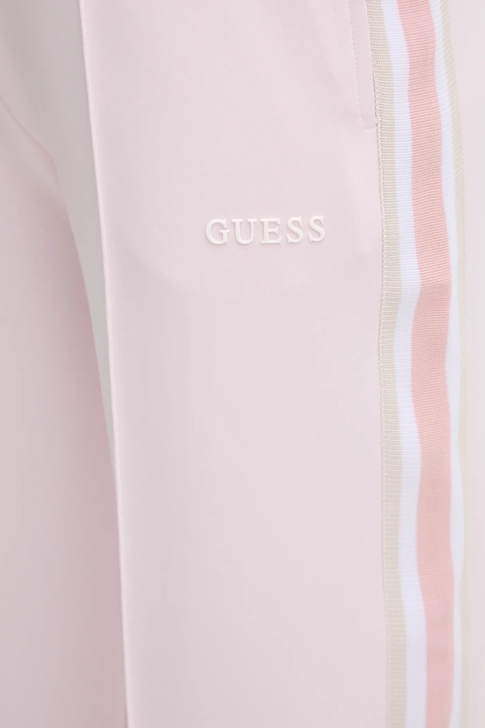 Guess spodnie dresowe YARROW różowy V5GB12.KCRU2