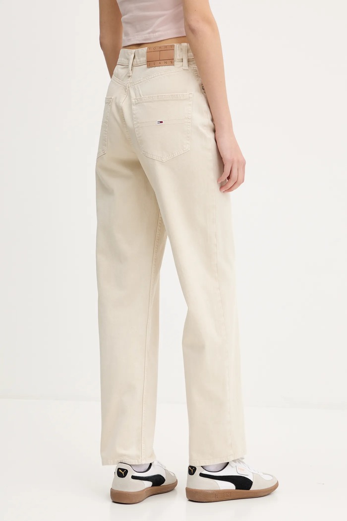 Oblečení Džíny Tommy Jeans DW0DW20349 béžová
