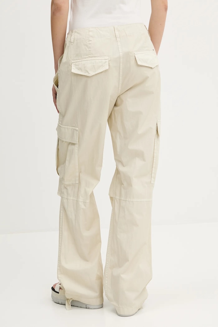 Дрехи Панталон Tommy Jeans DW0DW20350 бежов