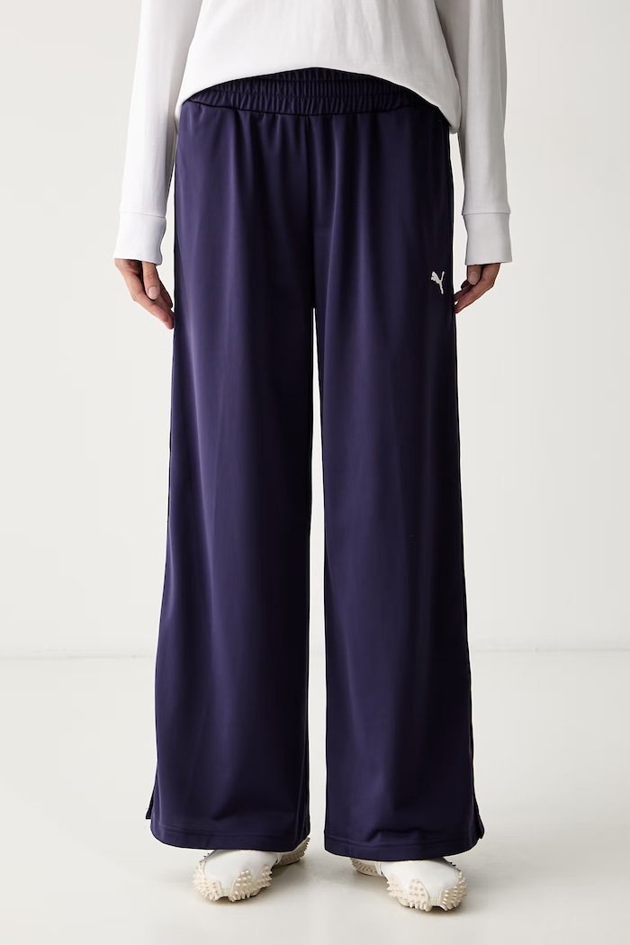Puma pantaloni de trening violet 629804