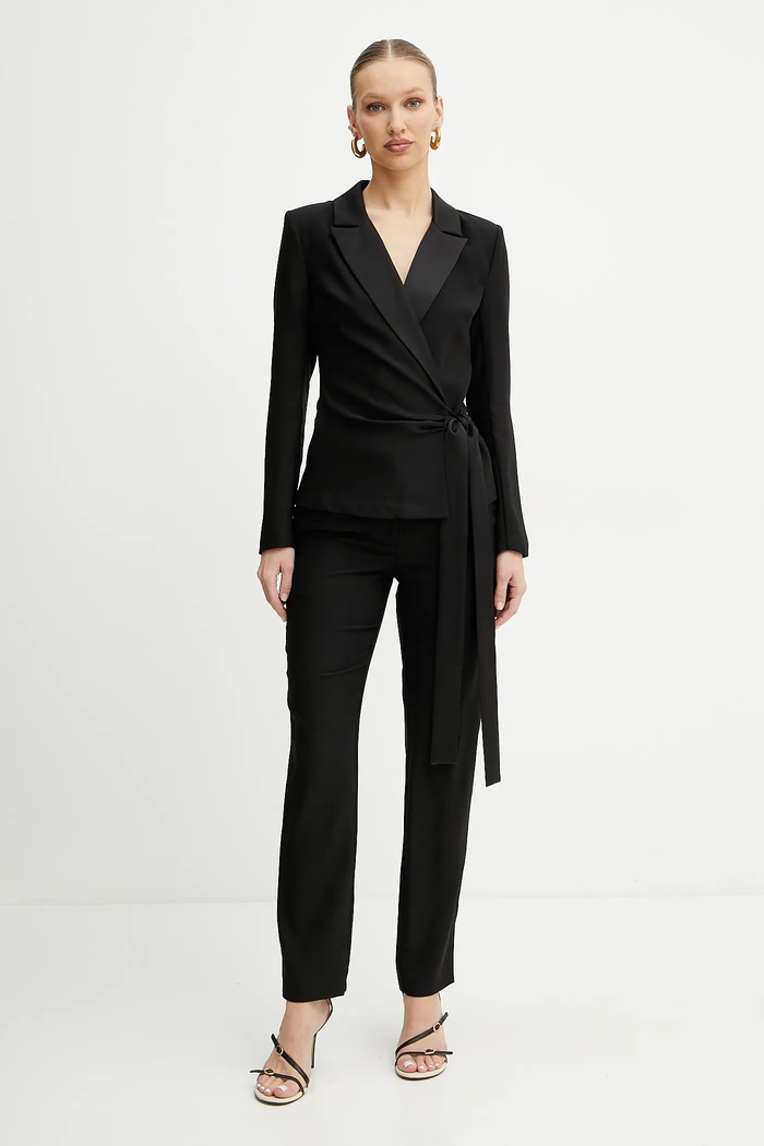 Marciano by Guess spodnie VITTORIA 5GGB11.7300A czarny SS25