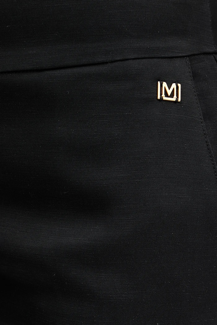 Marciano by Guess nadrág vászonkeverékből GRETA fekete 5GGB21.7316A