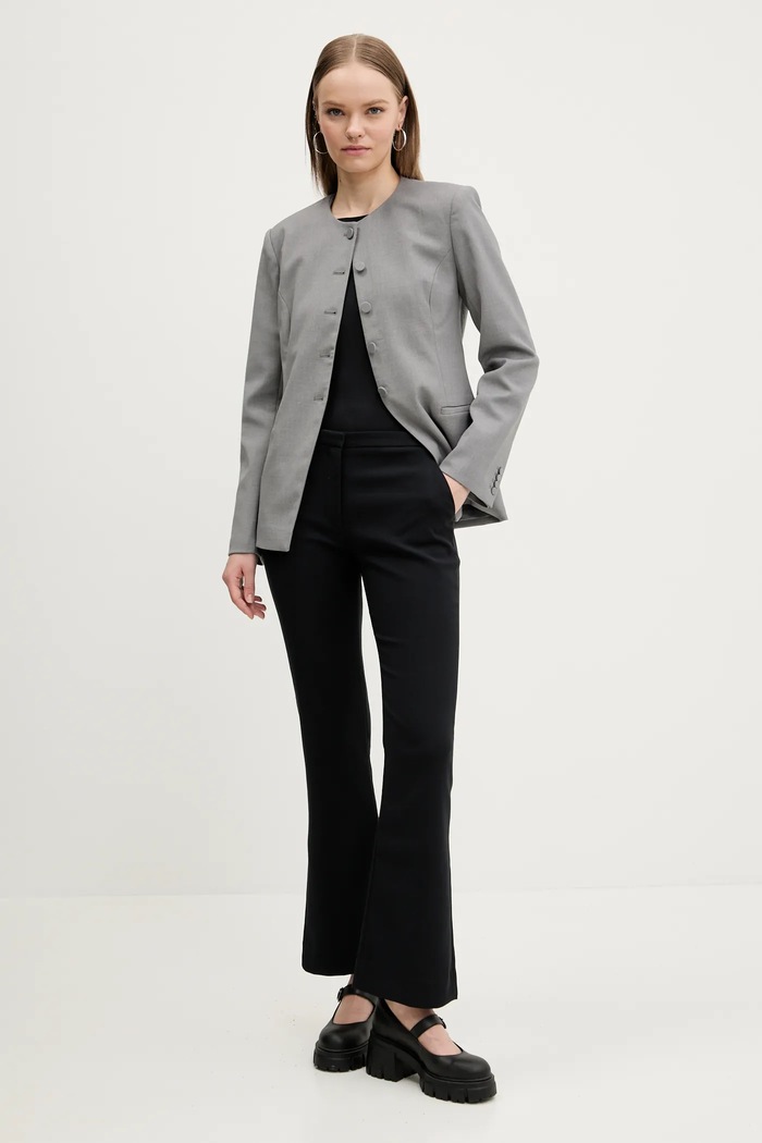 Abercrombie & Fitch pantaloni KI156.5434.900 negru SS25